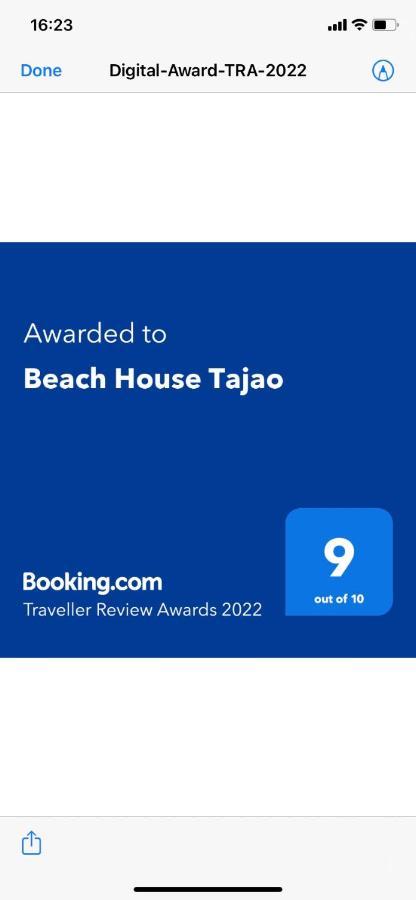 Beach House Tajao La Jaca Ngoại thất bức ảnh